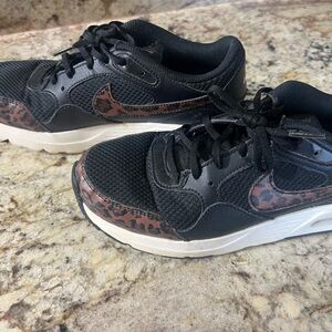 Stylish Black and Brown Kids Sneakers